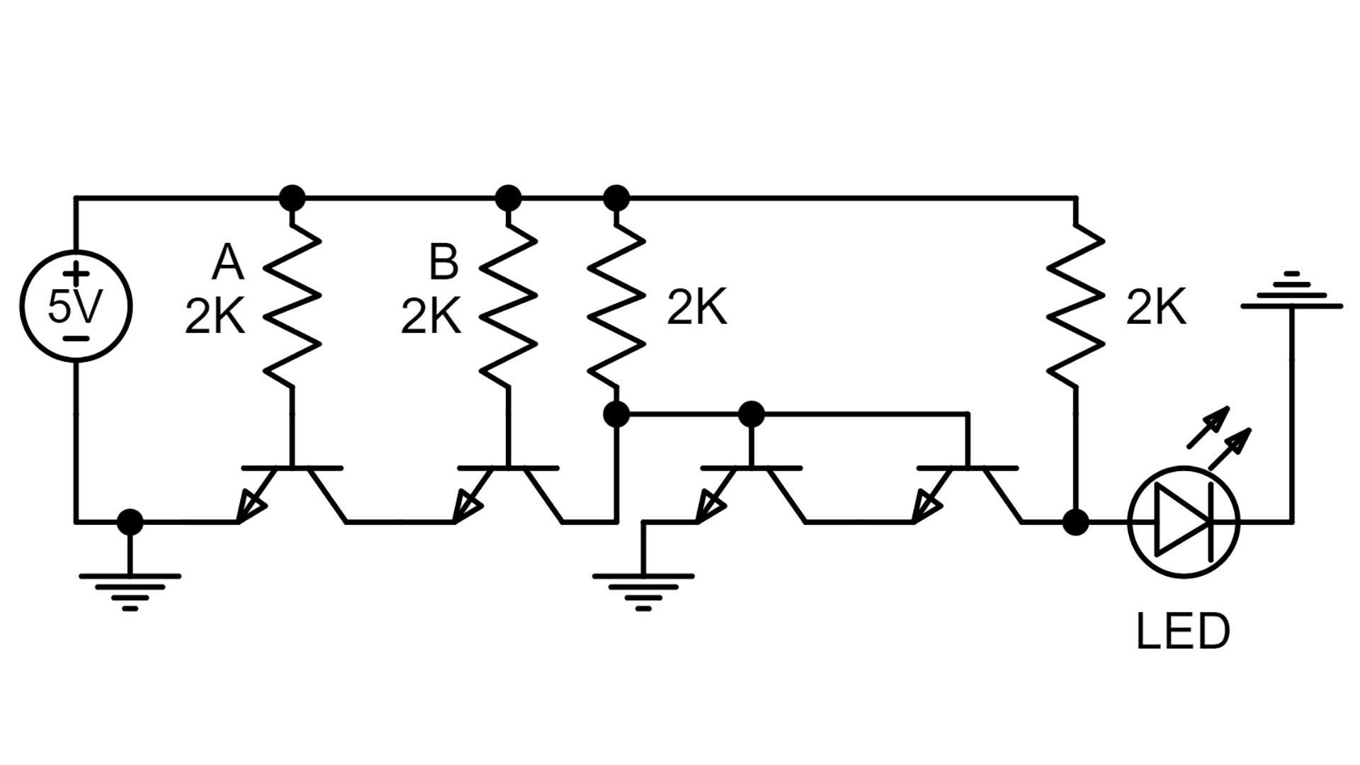 and gate 4 circuit diagram
